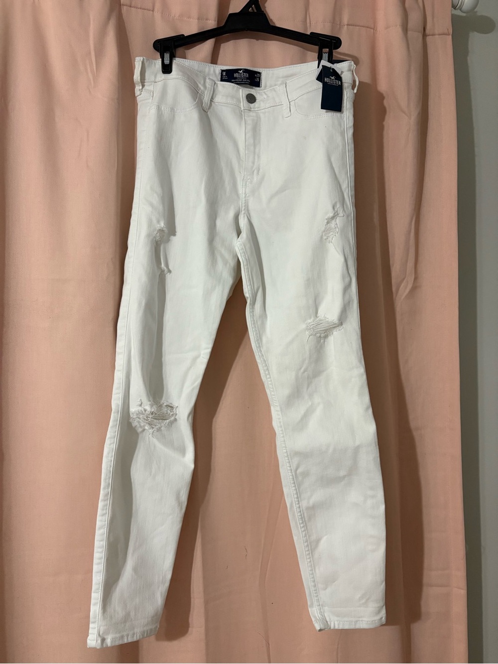 Hollister ripped jeans/jeggings size 9